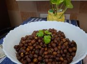 A picture of spicy channa curry