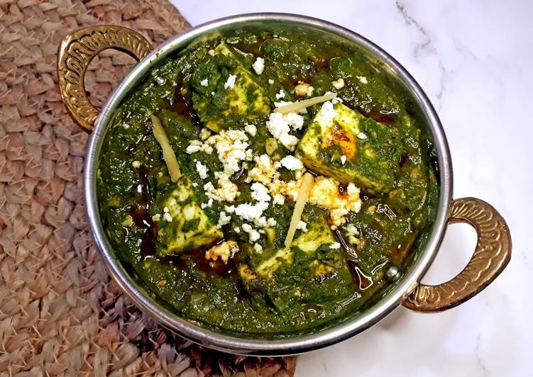 Easiest Way to Prepare Favorite Palak Paneer