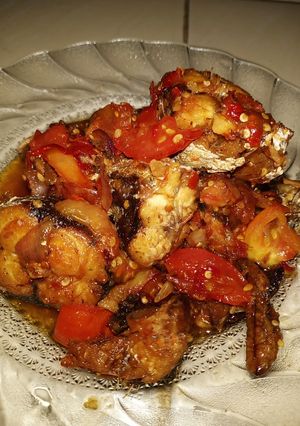 Foto resep Tumis ikan lajang