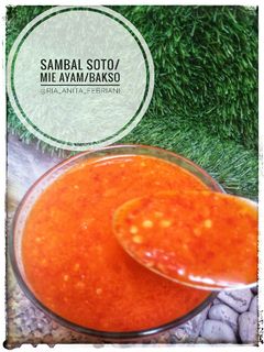 Foto resep Sambal Soto / mie ayam / bakso
