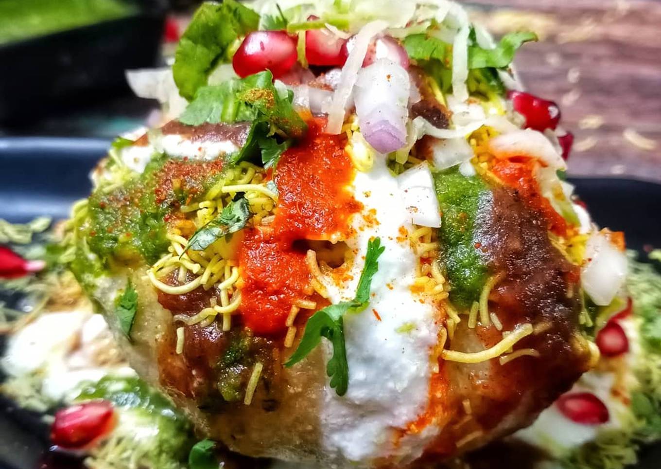 Raj Kachori / Bhel Kachori