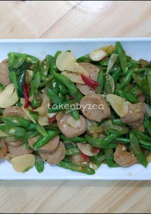 Foto resep Tumis buncis ala nasi kotak