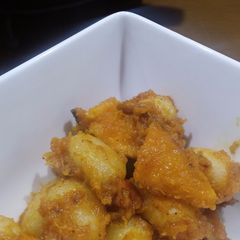 A picture of Pumpkin, walnut and burnt butter gnocchi.