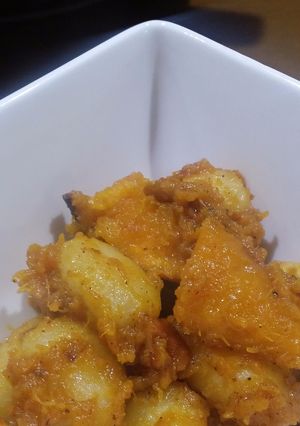 A picture of Pumpkin, walnut and burnt butter gnocchi.