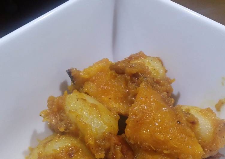 Recipe of Quick Pumpkin, walnut and burnt butter gnocchi