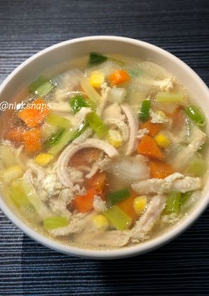 Foto resep Sup Ayam Jagung Manis