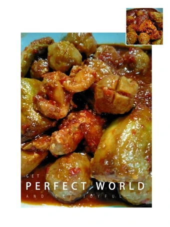 Cara Gampang Membikin Resep 107. BALI aka. BaLado Terong Ayam PentoL yang Sempurna Anti Ribet, Mantap