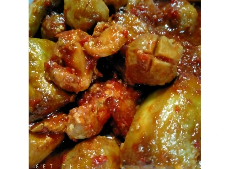 Cara Gampang Membikin Resep 107. BALI aka. BaLado Terong Ayam PentoL yang Sempurna Anti Ribet, Mantap