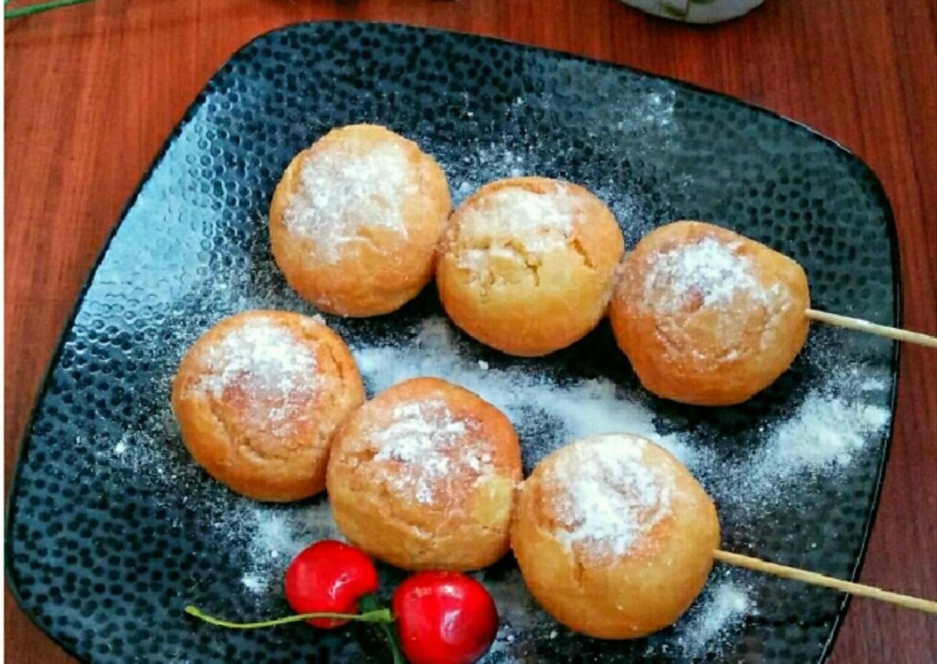 Sate Donat Gluten Free ala Juni