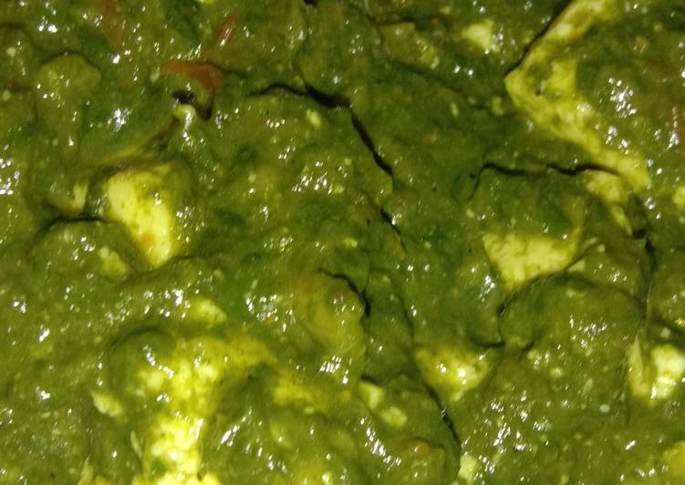 Palak paneer