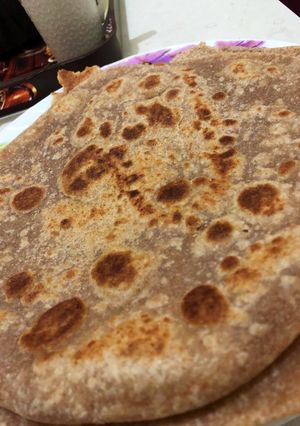 صورة لوصفة فطيرة بالدقيق الاسمر
