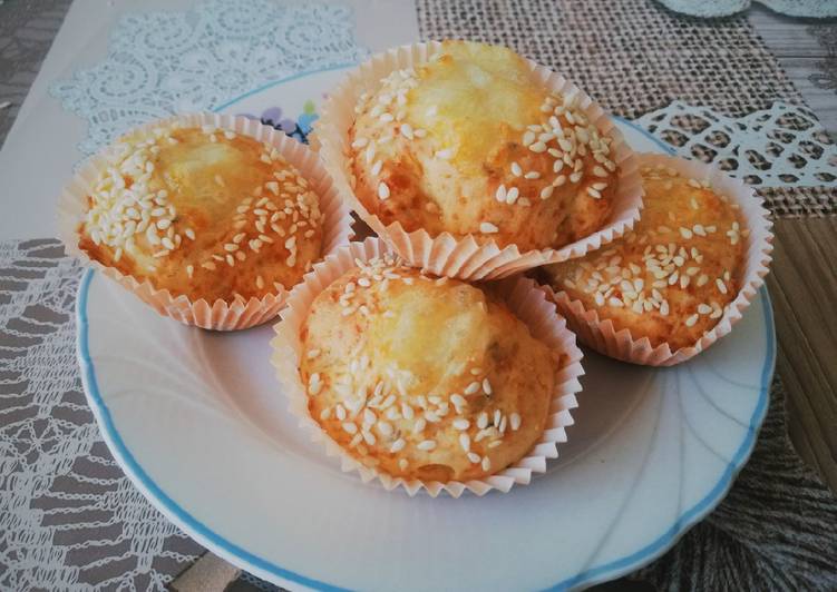 Sajtos muffin đź§€