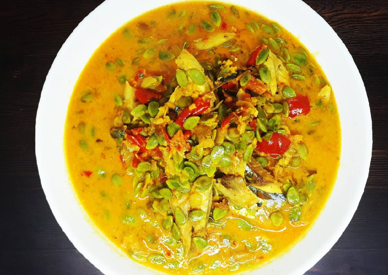 Petai cina pindang santan