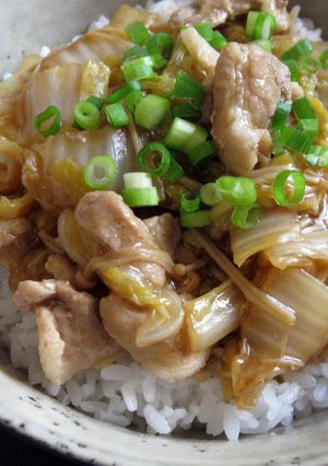 A picture of Simmered Wombok, Pork & Enoki.