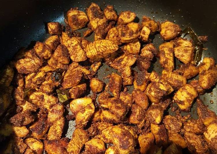 Delicious Indian chicken fry