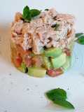 Tartare di avocado e tonno