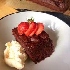 A picture of Beetroot & Chocolate Cake.