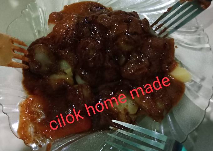 Resep Cilok homemade asli ga alot oleh Suryaningtyas - Cookpad