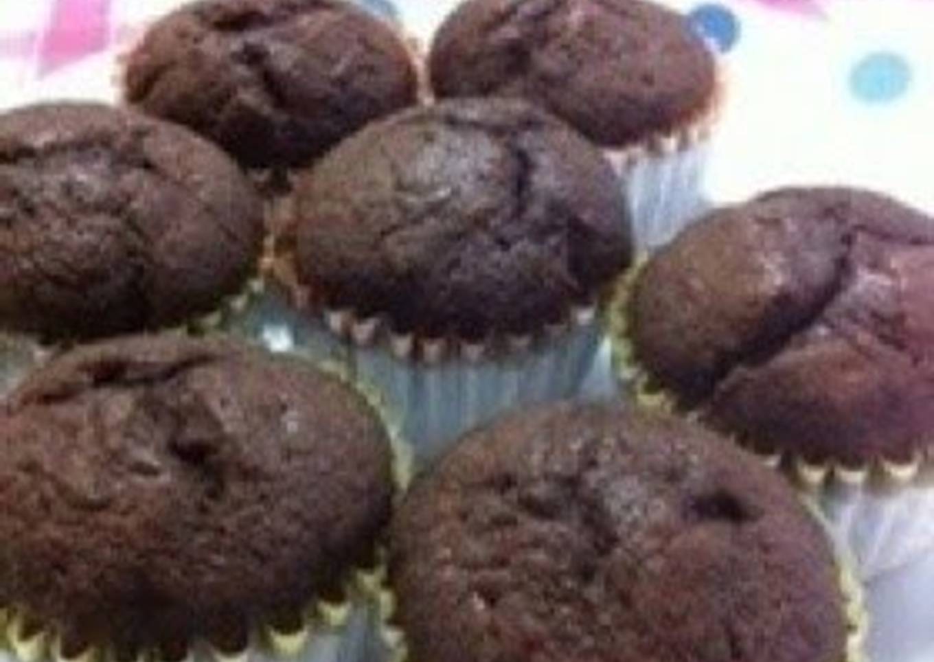 Banana and Cocoa Cupcakes