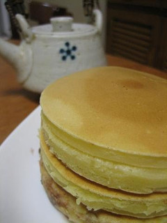 A picture of Stacked Imagawa Cake.