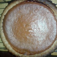 A picture of Delicious Pumpkin pie.