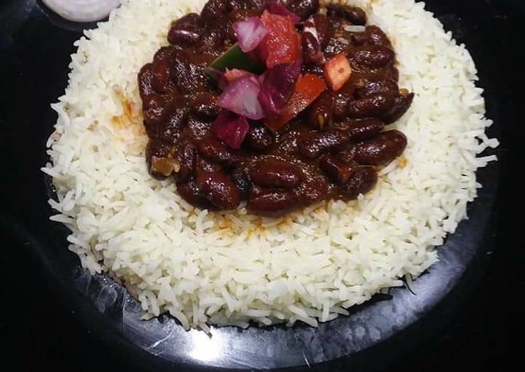 Rajma with rice