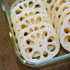 A picture of No Parboiling! Crunchy Pickled Lotus Root.