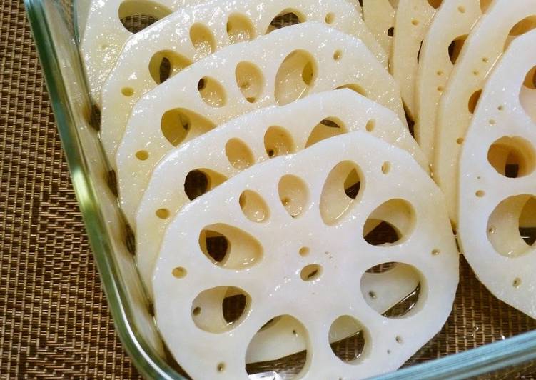 How to Prepare Delicious No Parboiling! Crunchy Pickled Lotus Root