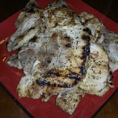 A picture of Italian Marinated Porkchops.