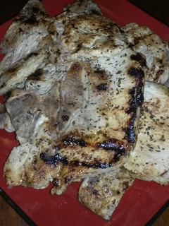 A picture of Italian Marinated Porkchops.