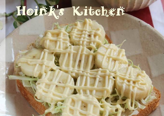 For Breakfast Banana Cabbage Toast