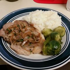 A picture of Juicy Pork Chops.