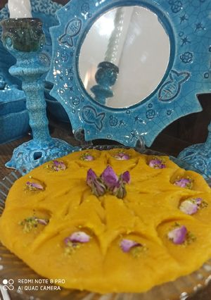 عکسی از دستور حلوای هویج با مربای هویج
