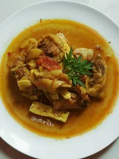 Foto resep Gulai Ayam Rebung Tanpa Santan, Masakan Sederhana