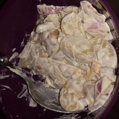 A picture of Dill potato salad.