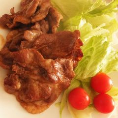 A picture of The Easiest Pan-Fried Ginger Pork.