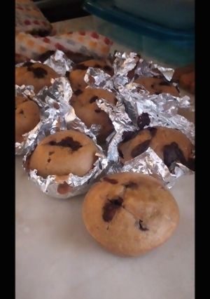 Una foto de Muffins integrales de naranja