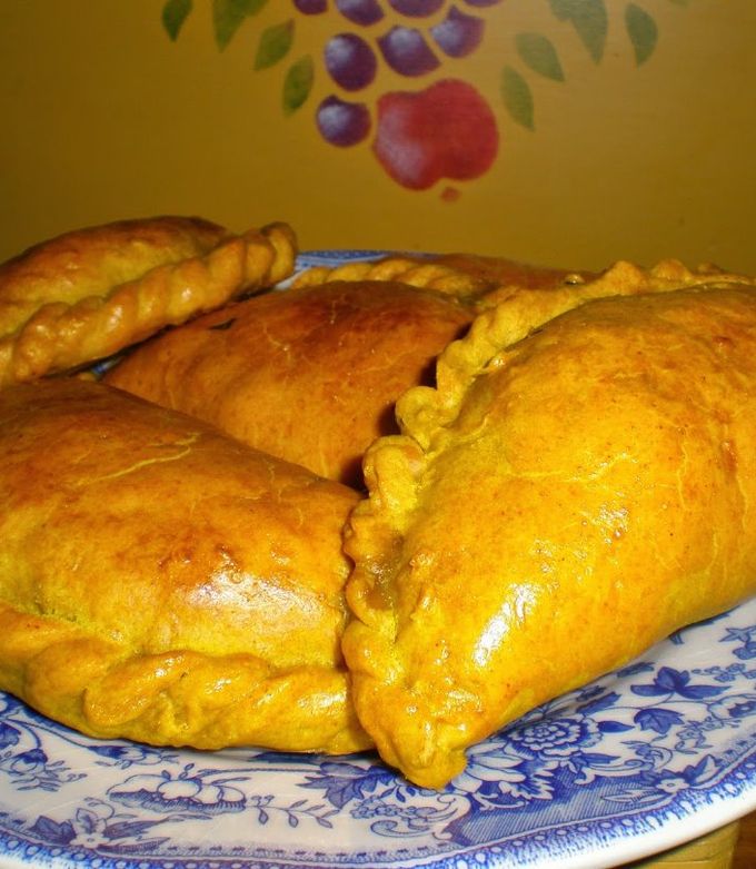 Una foto de Empanadillas jamaicanas de calabaza (sunshine patties)
