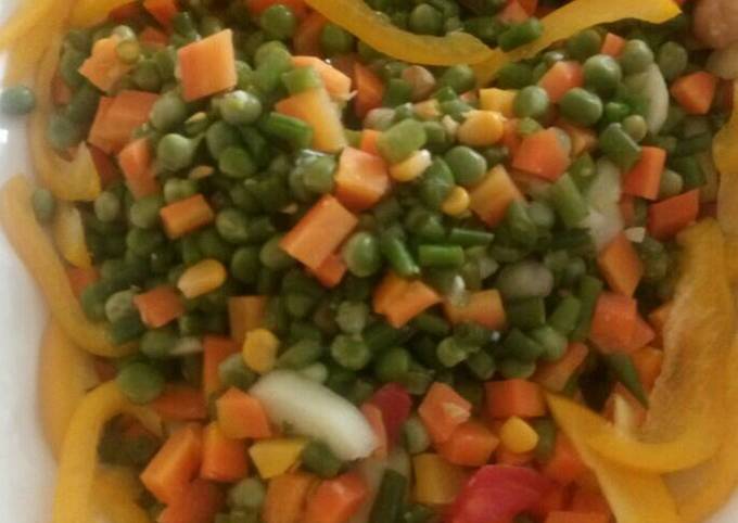 Green peas salad