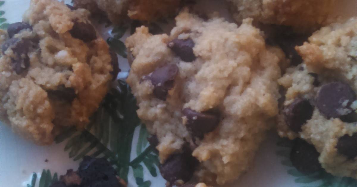 Wheatfree Almond Flour Chocolate Chip Cookies Light and Airy! Recipe