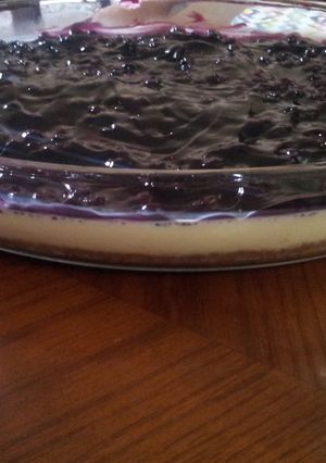 A picture of Easy, quick baked cheesecake.