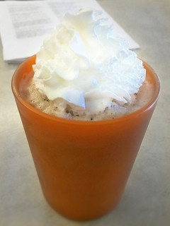 A picture of Mocha frappé.