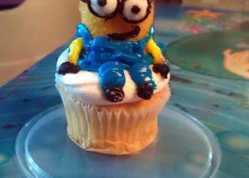 Easiest Way to Recipe Perfect Despicable Me Minion Cupcakes