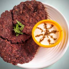 A picture of Ragi quinoa masala roti.
