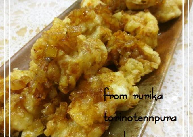 Simple and Amazingly Delicious Sweet and Spicy Chicken Tempura