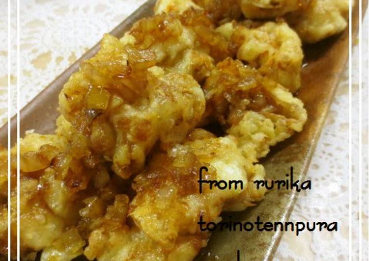 Recipe of Quick Simple and Amazingly Delicious Sweet and Spicy Chicken Tempura