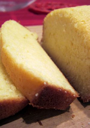 A picture of Creamy Good Pound Cake.