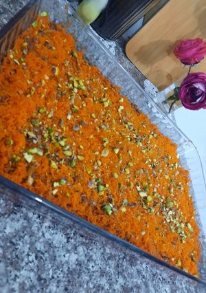 صورة لوصفة كنافه بالجبنه
