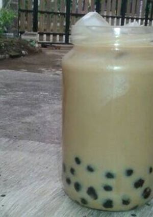 Foto resep Cenchu naicha / bubble pearl milk tea