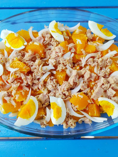 Una foto de Picadillo de naranja y atún